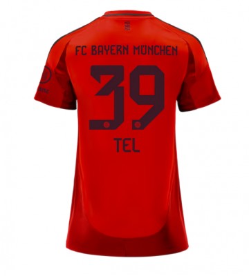 Bayern Munich Mathys Tel #39 Hemmatröja Kvinnor 2024-25 Kortärmad